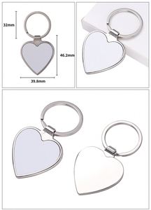 Porte-clés en alliage de zinc vierge pour sérigraphie, pendentif personnalisé créatif, cadeau d'affaires pour la promotion de marque - Product Image 4