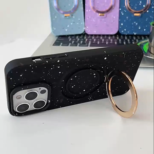 Rắn màu <span class=keywords><strong>dots</strong></span> điểm mô hình da từ trường hợp điện thoại cho Iphone 15 Pro Max 14 cộng với 13 12 11 Pro CD Vòng chủ trường hợp điện thoại - Product Image 1