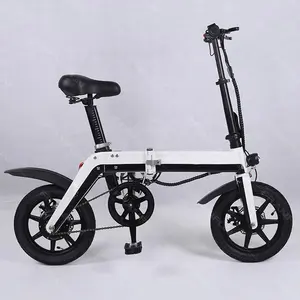 2022 novo design jaunty 14 polegadas Portátil da liga de alumínio bicicleta dobrável bicicleta elétrica