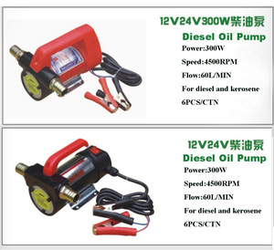 ZHELI transfert de carburant électrique basse pression 12V 24V 300W industrie <span class=keywords><strong>pompe</strong></span> à huile de Circulation auto-amorçante pour Diesel - Product Image 5
