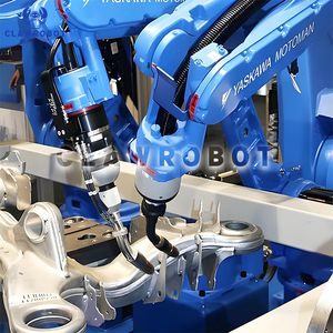 หุ่นยนต์เชื่อม CLAWROBOT Yaskawa AR1440E 6กก. 7 แกน พร้อมตัวควบคุม YRC1000 มอเตอร์และชุดเกียร์ 1440 มม. สำหรับงานเชื่อมเลเซอร์และเชื่อมอาร์ค - Product Image 3