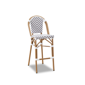 Vente <span class=keywords><strong>en</strong></span> gros, tabouret haut français pour <span class=keywords><strong>bar</strong></span>, terrasse, pub, cadre <span class=keywords><strong>en</strong></span> aluminium, bistro, rotin, <span class=keywords><strong>osier</strong></span>, chaises <span class=keywords><strong>de</strong></span> <span class=keywords><strong>bar</strong></span> - Product Image 2
