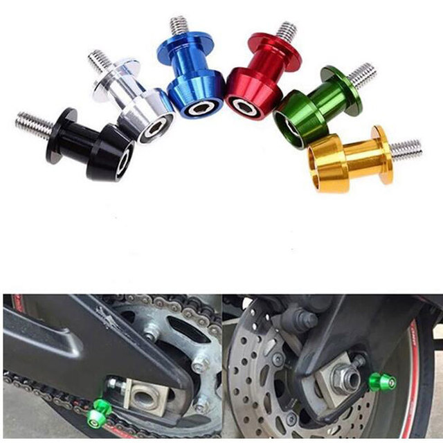 Professional Custom 6mm 8mm 10mm Motorcycle Swing Arm Spools Sliders