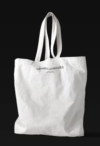 Etiqueta de Papel Rectangular con Patrón de Árbol Negro para Bolsas de Compras y Empaques - Product Image 3