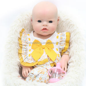 Poupées réalistes de 20 pouces, bébés reborn, poids réel, peintes en 3D, en silicone souple, mini jouets, poupées de mode <span class=keywords><strong>qui</strong></span> boivent et font <span class=keywords><strong>pipi</strong></span>, pour filles - Product Image 3