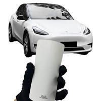 Film de protection de voiture auto-cicatrisant, anti-rayures, anti-UV, changeant de couleur, en TPU satiné blanc, en rouleau – Offre Spéciale