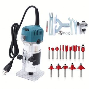 Défonceuse Électrique Portative 220V/110V pour le Travail du Bois, Gravure et Perçage – Outil de Défonceuse à Bords Électrique pour le Bois - Product Image 2