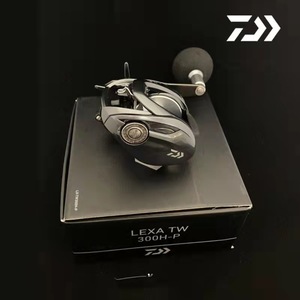 Carrete de Pesca Daiwa Lexa TW 300XH-PT 300H-P de Aleación de Aluminio, Carrete de Pesca con Señuelos Artificiales, Carrete de Pesca en Forma de Gota de Agua para Pesca en Barco - Product Image 3