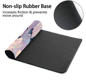 Pembe masa aksesuarları Mouse Pad XXL sevimli klavye ve Mouse Pad oyun katı uçunum fare pedi özel keçe masa paspaslar - Product Image 3