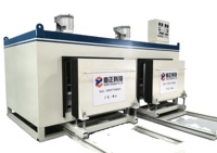 Four de préchauffage de moules à tiroirs 1250T-2000T, 38-72KW, 380V, PLC, pour usine en Asie centrale