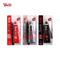 Perekat Silikon RTV VAOK 85g Tahan Suhu Tinggi untuk Pembuat Gasket Sealant Flens, Grosir dari Cina, untuk Transportasi Otomotif, Tidak Menyusut
