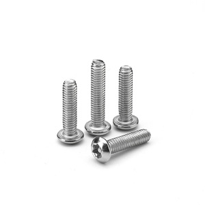 Tornillo Torx de Cabeza Plana de Acero Inoxidable 304, Rosca Métrica Estándar, Grado A2-70, Uso en la Industria de la Construcción - Product Image 3