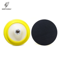 Mesin Poles Rotary 5-Inci dengan Pelat Penyangga Fleksibel dan Bantalan Penyangga, Aksesoris Perkakas Listrik