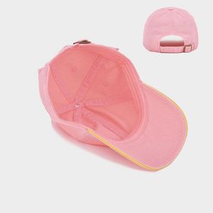 Unisex Premium Cotton <b>Plain</b> Unstructured Baseball Hats Adjustable Trendy Blank Ball <b>Caps</b> With Sandwich Brim Promotion Gifts - Product Image 4