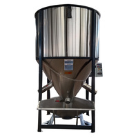 Silo di Miscelazione Verticale in Acciaio Inox con Riscaldatore per Linea di Produzione di Granulazione Plastica