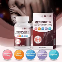 Offre Spéciale : Complément Énergétique Naturel pour Hommes – Bonbons Énergétiques à la Maca Noire, Améliore l'Endurance, la Vitalité, la Qualité et le Désir