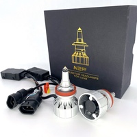 Lentille d'ampoule de phare laser led automobile 80mm, 60w, 9500 lumen, N2P h7, mini-projecteur led