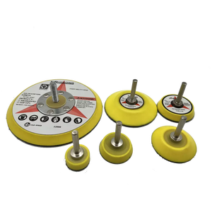 बहु आकार कार यादृच्छिक कक्षीय पॉलिशिंग पैड मध्यम कठोरता पु सामग्री लकड़ी के फर्नीचर के लिए ओएम ओबाम समर्थन - Product Image 3