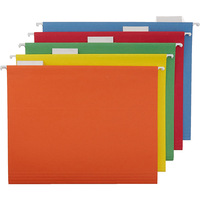 Lettre de suspension d'impression personnalisée format A4 papier de couleur organisateur de dossiers suspendus verticaux pour le bureau