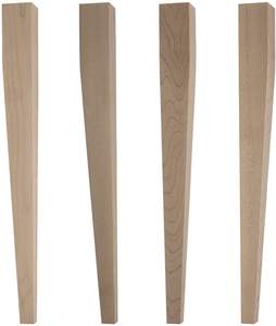 Прямая Продажа с фабрики, регулируемая деревянная ножка для кафе, <span class=keywords><strong>12</strong></span> дюймов, высота - Product Image 2