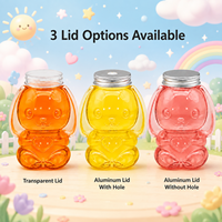 Bouteille de boisson en plastique PET de 500 ml en forme de lapin avec bouchon à vis pour jus, boissons pour enfants, emballage
