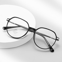 Lunettes anti-lumière bleue à monture large TR90, lunettes de mode unisexes, style classique pour le travail quotidien, les études