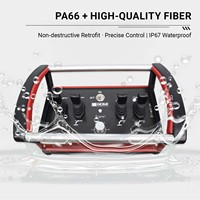 Control Remoto Inalámbrico Industrial a Prueba de Agua IP65 para Grúas, con Botón de Paro de Emergencia, Carcasa de PA66, Joystick, para Maquinaria de Construcción Pesada