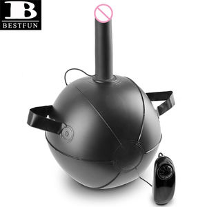 En kaliteli PVC şişme yapay penis topu dayanıklı havaya uçurmak kral horoz titreşimli seks topu ile yapay penis - Product Image 1