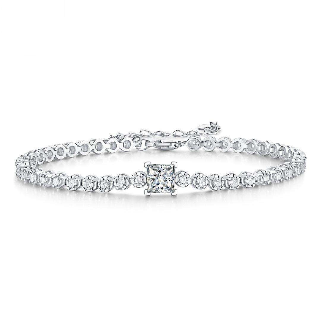 ทอง Moissanite1Carat-White