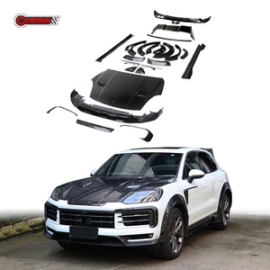 Kit de Carrocería de Fibra de Carbono Seca Estilo MSY para Porsche Cayenne 9Y0.2, Difusor Delantero, Suministro Directo de Fábrica, Venta al Por Mayor - Product Image 1