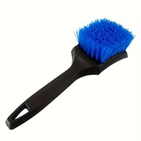 Brosse pour pneus Brosse pour roues et pneus Brosse pour tapis à manche court