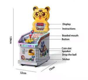 Machine de jeu d'arcade éducative à monnayeur pour enfants, modèle Cannon Heaven, garantie 1 an, support anglais, 1 joueur - Product Image 5