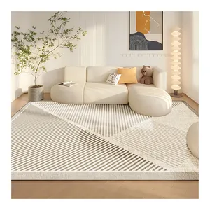 Hochwertiger großer benutzerdefinierter Teppich Geometrie-Design-Teppich für Wohnzimmer