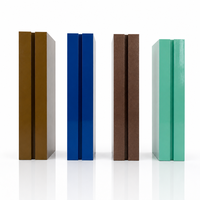 Plafonds suspendus en aluminium acoustique moderne en forme de U, ignifuges, pour bâtiments commerciaux