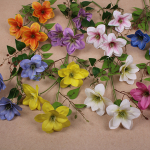 Flores Artificiales de Hierba de Pampas Hechas a Mano, Duraderas, para Decoración Floral del Hogar, Sala de Estar, Mesa de Comedor, Bodas, de Seda - Product Image 4