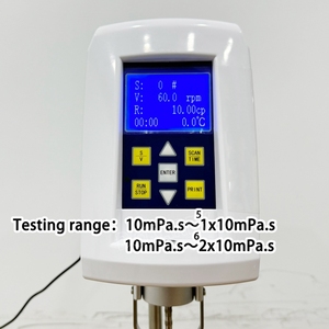 Viscometro Rotacional Digital Automático com Controle de Velocidade do Motor de Alta Precisão para Testes de Viscosidade de Fluidos e Óleos em Laboratório - Product Image 6