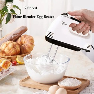Batteur à œufs électrique portatif, mélangeur automatique domestique multifonctionnel pour blancs d'œufs, crème et pâte, batteur à œufs de cuisine - Product Image 2