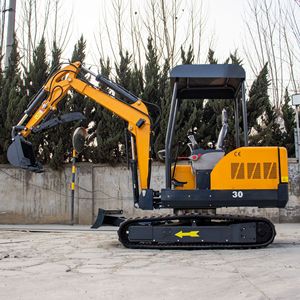 Mini-excavatrice sur chenilles de 3 tonnes pour travaux de construction et de voirie - Product Image 3