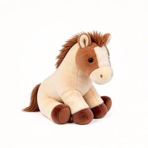 Lindo Peluche de Caballo Personalizado de Dibujos Animados, Peluches de Caballo Suaves, Juguetes de Peluche al por Mayor, Muñeca de Peluche de Caballo - Product Image 2