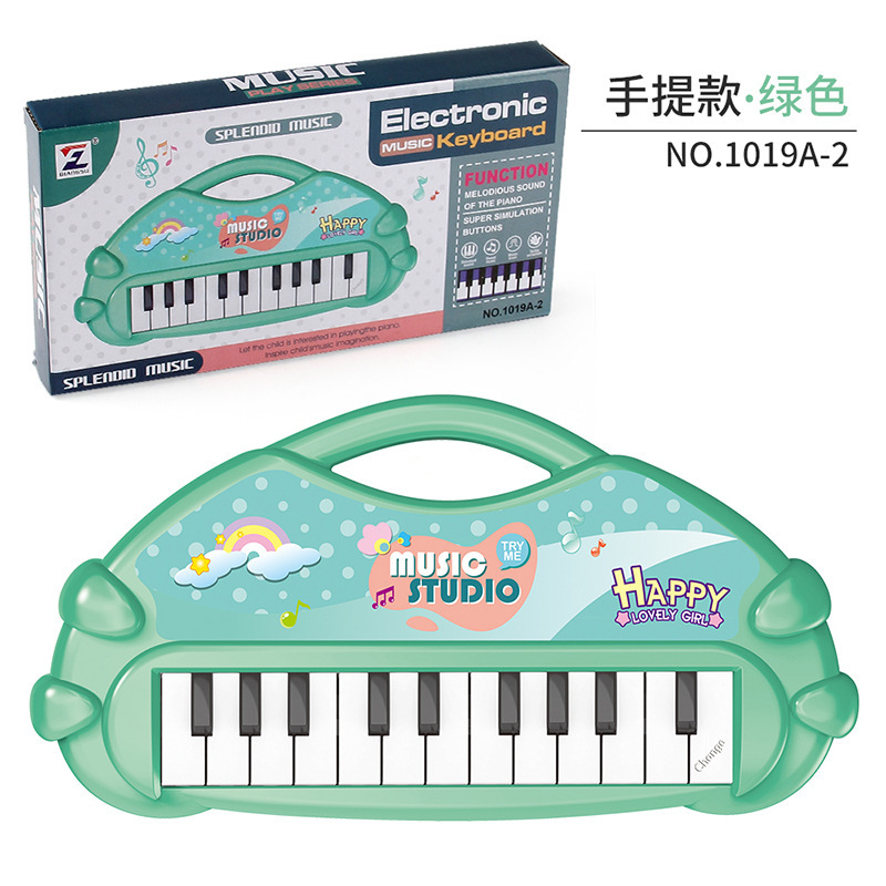 1019a-2 clavier électronique portatif vert 151g
