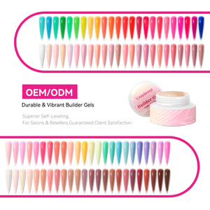 Vendeeni, suministros <span class=keywords><strong>para</strong></span> <span class=keywords><strong>uñas</strong></span>, juego de extensiones de <span class=keywords><strong>uñas</strong></span> de Gel duro <span class=keywords><strong>para</strong></span> salón, TPO HEMA gratis, OEM, etiqueta privada personalizada, 24 colores, tarros de construcción de Gel sólido - Product Image 1