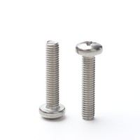 Vis à tête cylindrique cruciforme en acier inoxydable GB 818 304 A2-50
