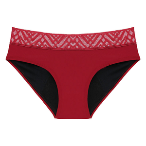 OEM/ODM Bragas Menstruales de Algodón para Mujer, Personalizadas, de 4 Capas, Reutilizables, al por Mayor, para Flujo Abundante, a Prueba de Fugas, con Encaje - Product Image 2