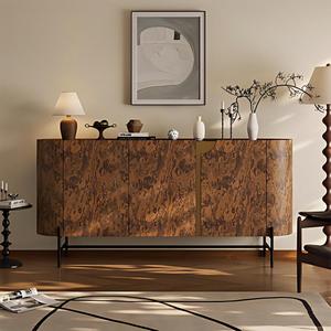 JINXI Credenza Multifunzionale dal Design <span class=keywords><strong>Moderno</strong></span>, Mobile per Stoccaggio, Credenze e Buffet per Sala da Pranzo - Product Image 1