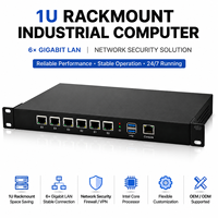 Routeur VPN de Sécurité Réseau Intel Core i5-4210M, 6 Ports Ethernet Gigabit, Double DDR3, MSATA, M.2, Débit SATA 6 Gbit/s, 200k Stock