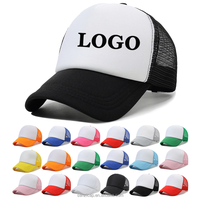 Gorra Trucker Personalizada con Bordado, Gorra de Malla de Espuma de 5 Paneles con Impresión de Logotipo, Gorras Trucker Personalizadas al por Mayor