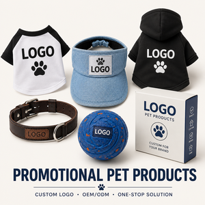 Promotional Pet Products Custom Logo Pet Apparel Toys Collars Packaging OEM ODM Factory for Pet Brands Retailers Events - Product Image 1