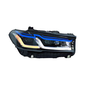 Adecuado para BMW 5 Series G30 faro 2018-2023 G30 <span class=keywords><strong>F90</strong></span> actualización LED completa Nuevo M5 Faro de gama alta G38 faro láser azul - Product Image 6