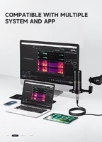 Microphone à condensateur professionnel ZX-320 Type C, micro de studio de bureau, diaphragme de 16 mm, haute fidélité, cardioïde, pour jeux et diffusion en direct