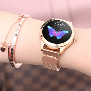 Montre connectée <span class=keywords><strong>KW10</strong></span> à fréquence cardiaque dynamique 24h/24, compatible Android et iOS, avec plusieurs langues (anglais, espagnol, polonais) - Product Image 6